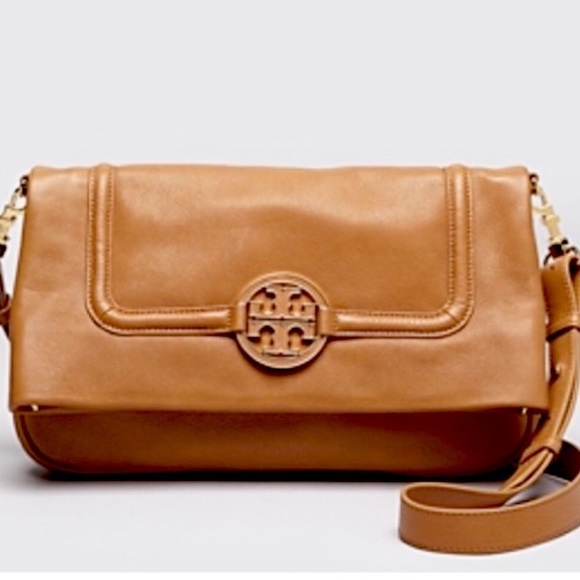 Tory Burch Handbags - Tory Burch Amanda  Fold Over Cross Body Bag Purse